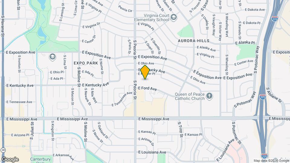 12171 E Ford Ave, Unit 12171 Mapa y Detalles de la Ubicación