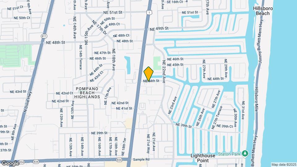 2108 NE 44th St Map and Location Details