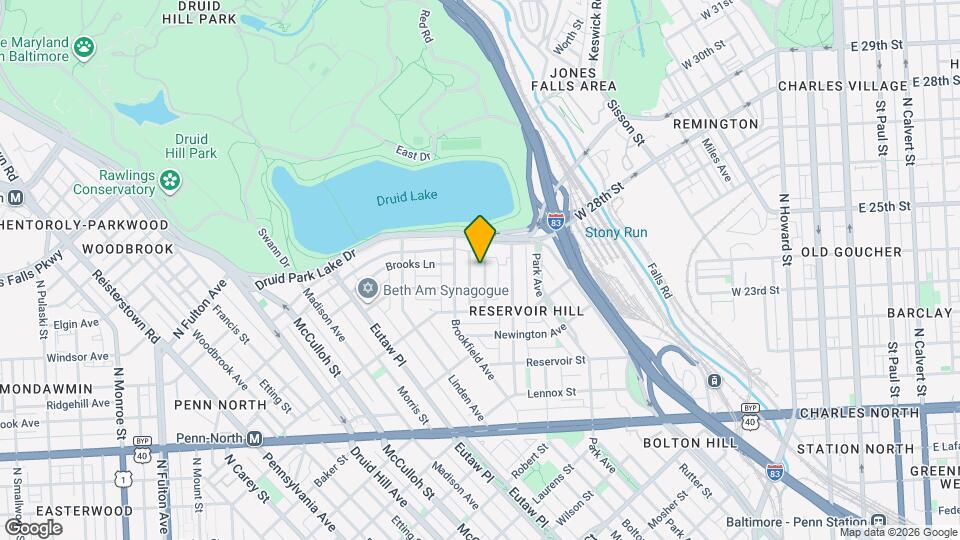 2442 Lakeview Ave Map and Location Details