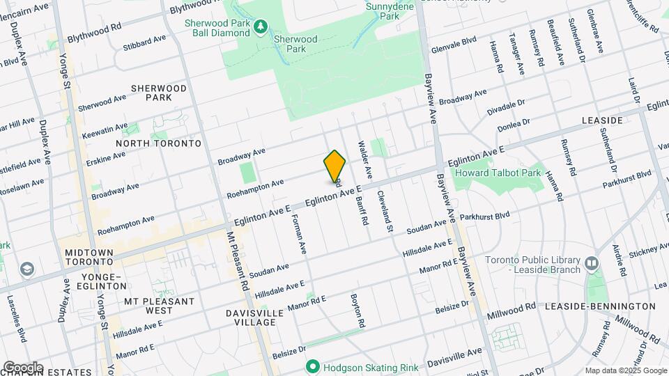 490-490 Eglinton Ave E Map and Location Details