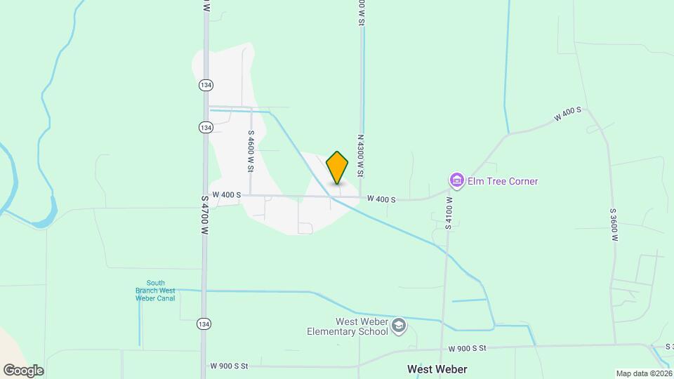 382 S 4350 W Map and Location Details