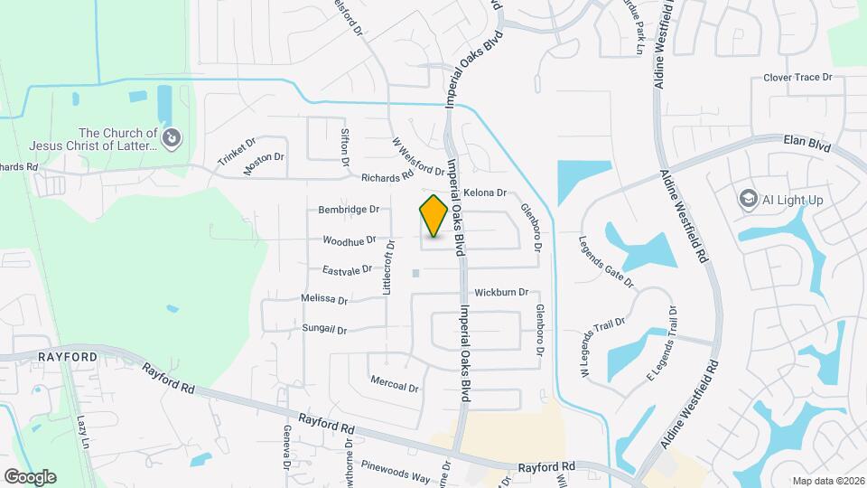 1915 Creston Dr Map and Location Details
