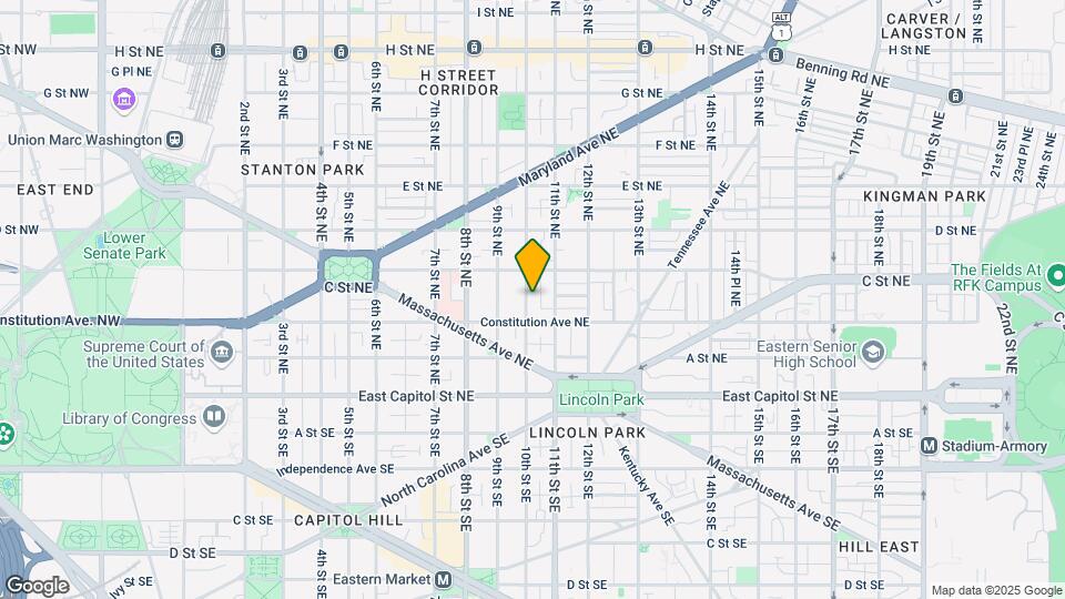 223 10th St NE Map and Location Details