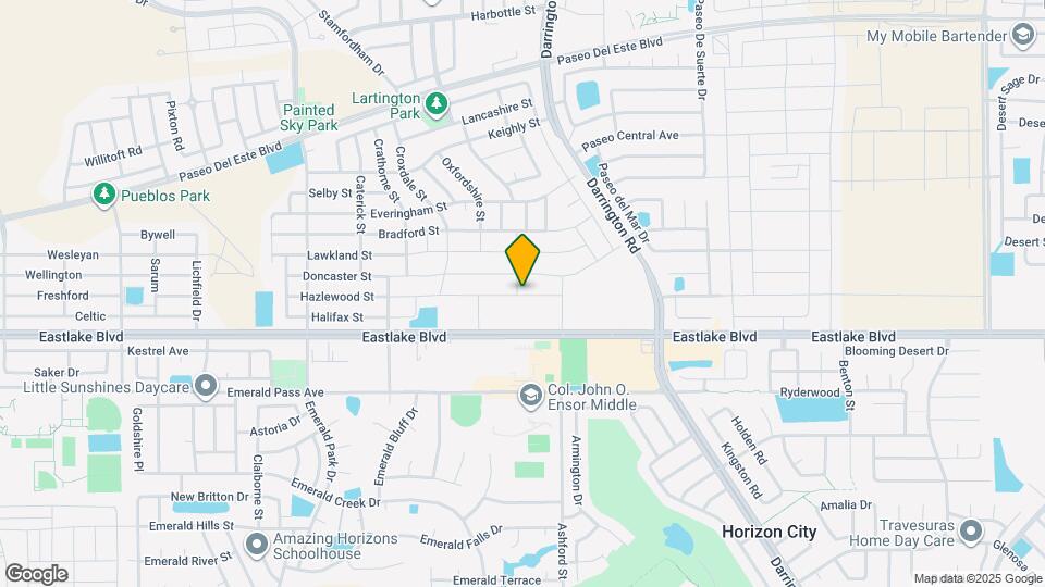 13619 Hazlewood St Map and Location Details