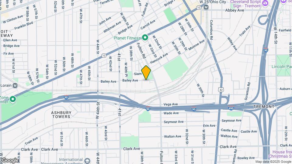 3629 Bailey Ave Map and Location Details