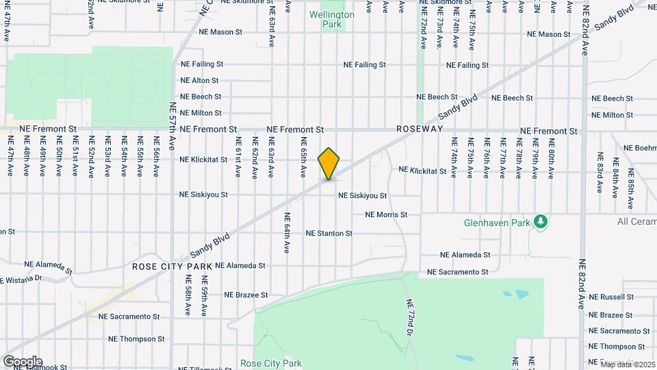 6622-6626 NE Sandy Blvd Map and Location Details