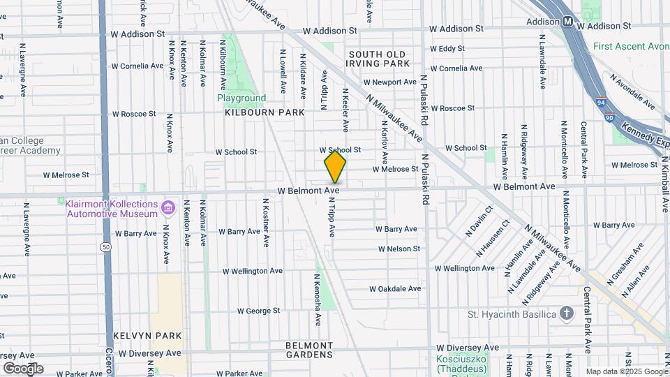 4226 W Belmont Ave Map and Location Details