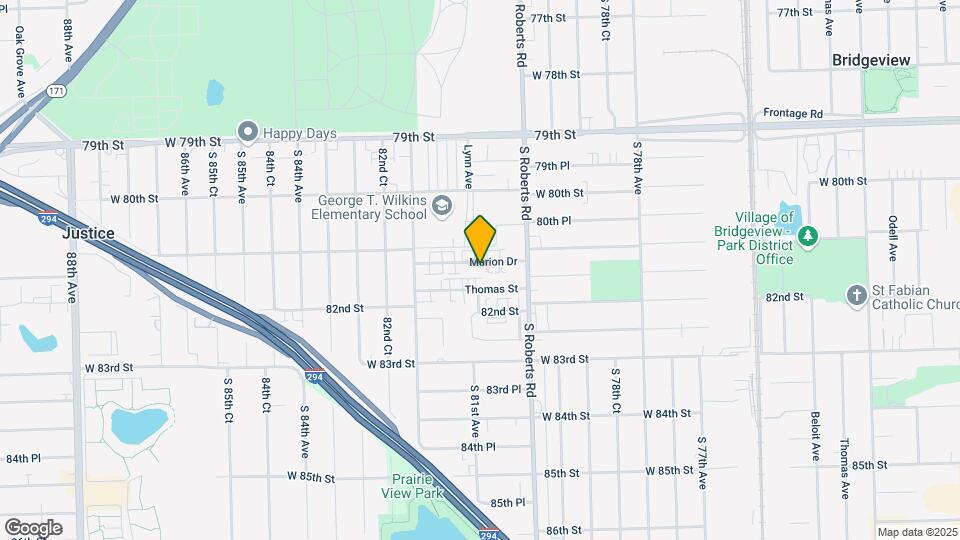 8045 Marion Dr Mapa y Detalles de la Ubicación
