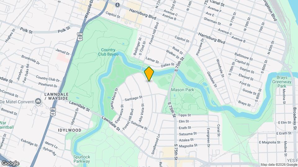 1753 Pasadena St Map and Location Details