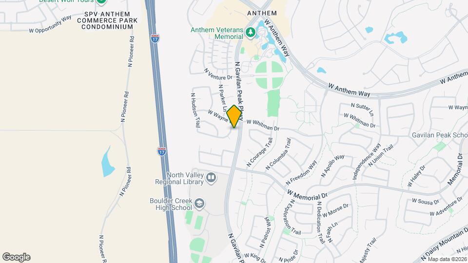3645 W Jacksonville Dr, Unit 02-012 Map and Location Details
