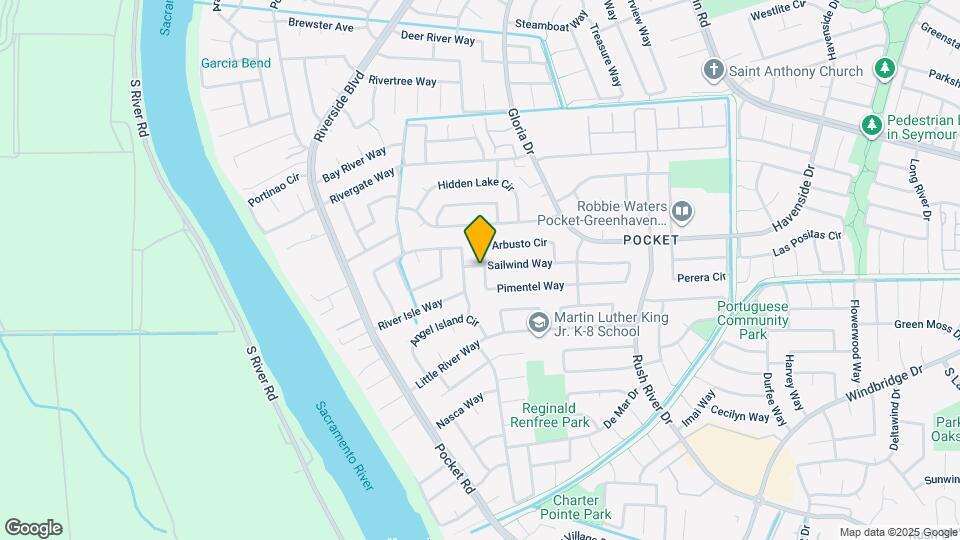 400 Pimentel Way Mapa y Detalles de la Ubicación