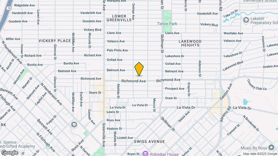 5917 Richmond Ave Mapa y Detalles de la Ubicación