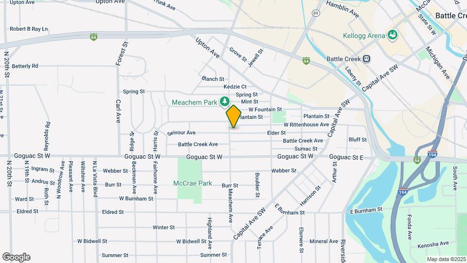 129 Meachem Ave Map and Location Details