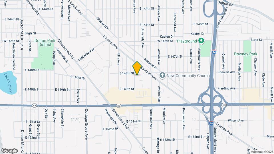 14811 Minerva Ave Map and Location Details