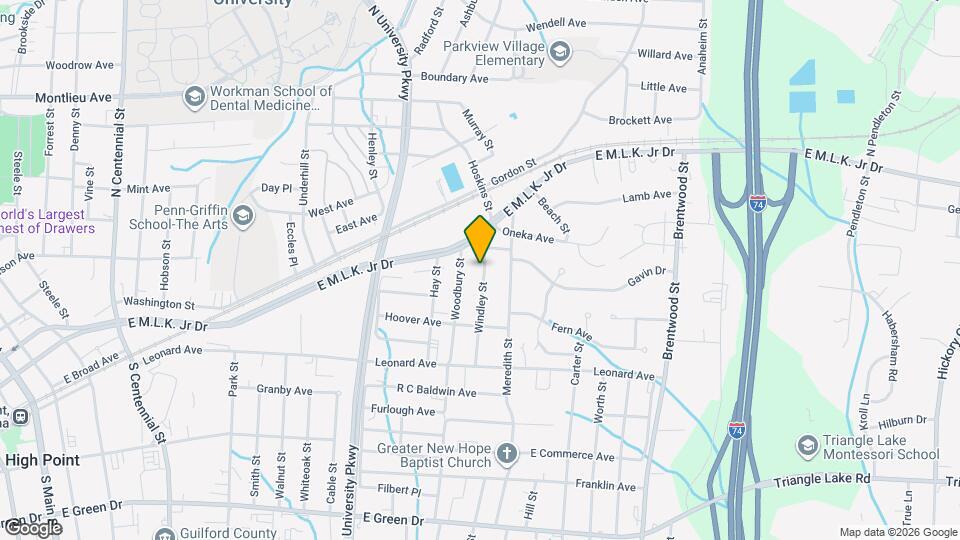208 Windley St Map and Location Details