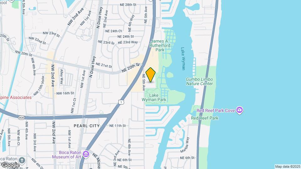 530 NE 17th St Map and Location Details