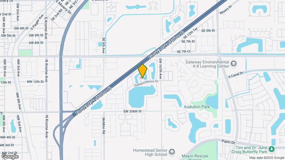 1197 Washington Cir Map and Location Details