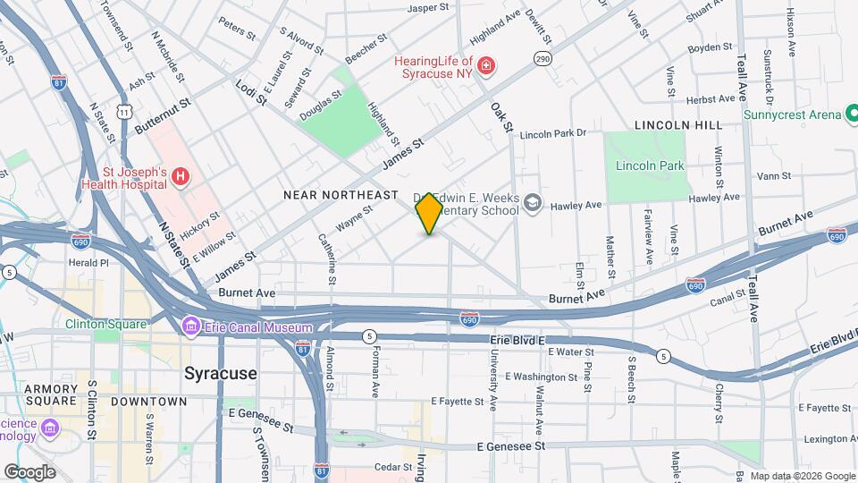 134 Gertrude St Map and Location Details