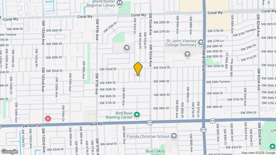 3310 SW 92nd Pl Map and Location Details