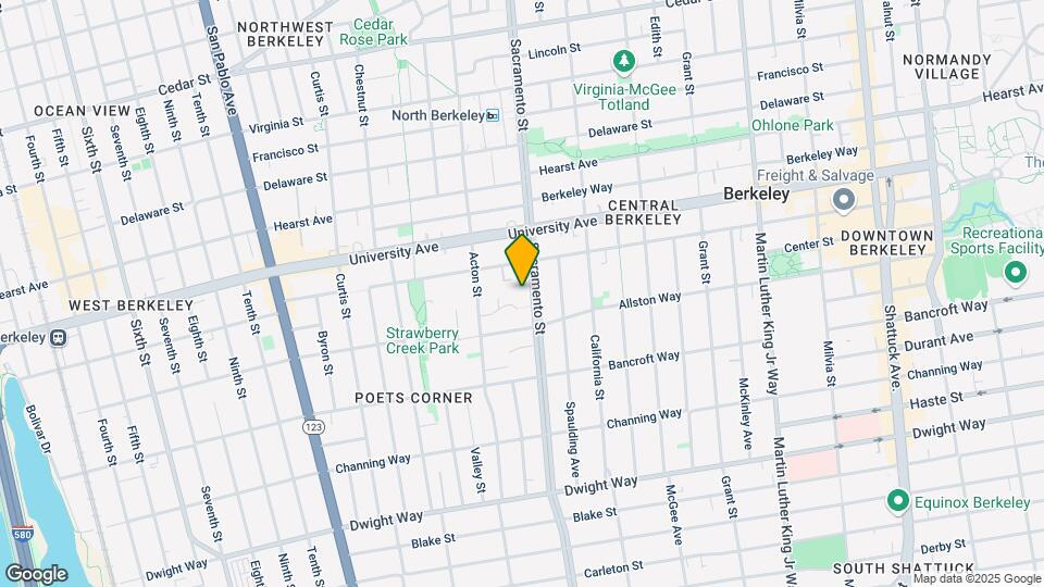 2124 Sacramento St Mapa y Detalles de la Ubicación