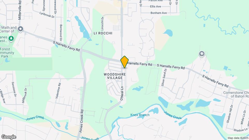 3127 O'Neal Ln Map and Location Details