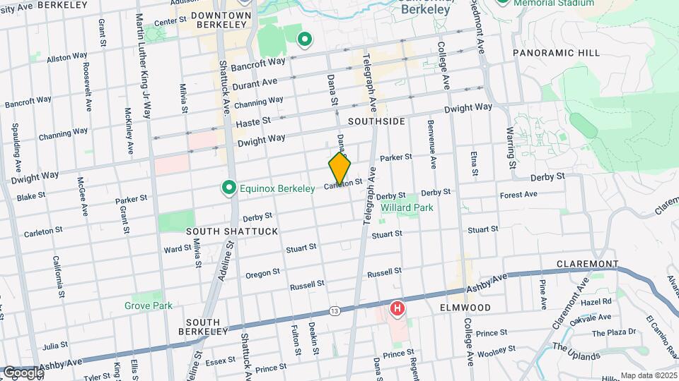 2334 Carleton St Map and Location Details