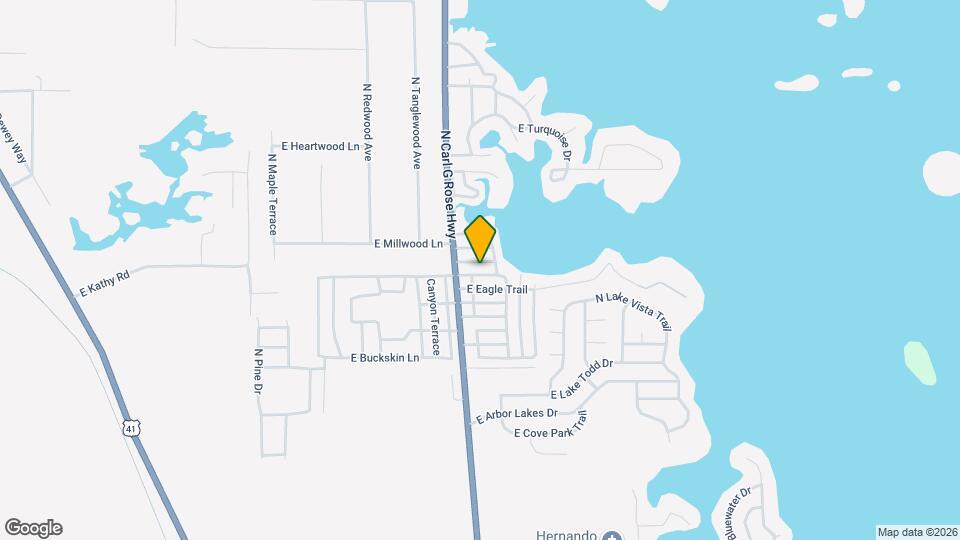 3495 E Buffalo Ln Map and Location Details