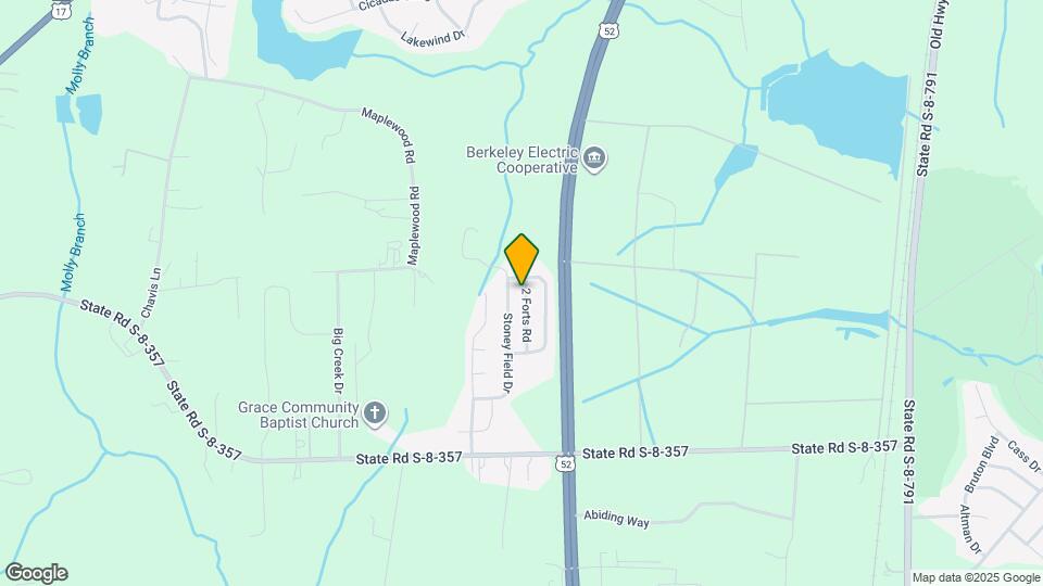 225 Two Forts Rd Mapa y Detalles de la Ubicación