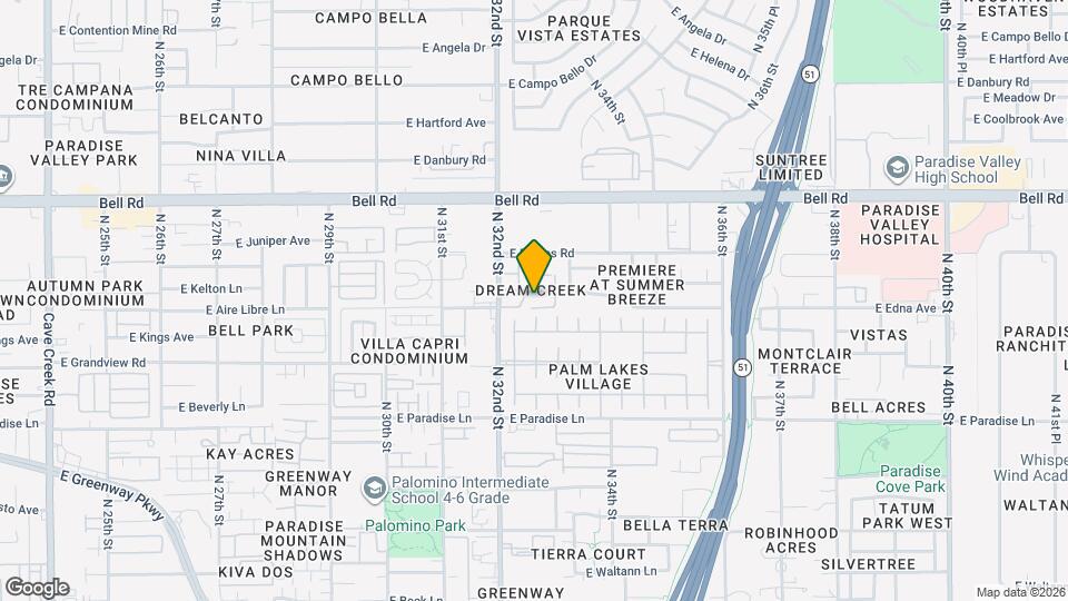 3302 E Aire Libre Ave Map and Location Details