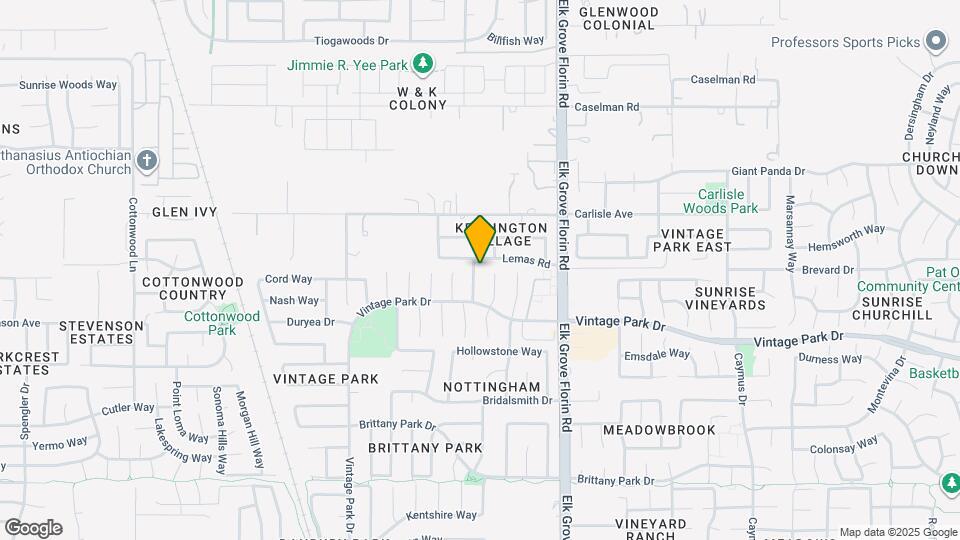 8005 Delage Way Map and Location Details