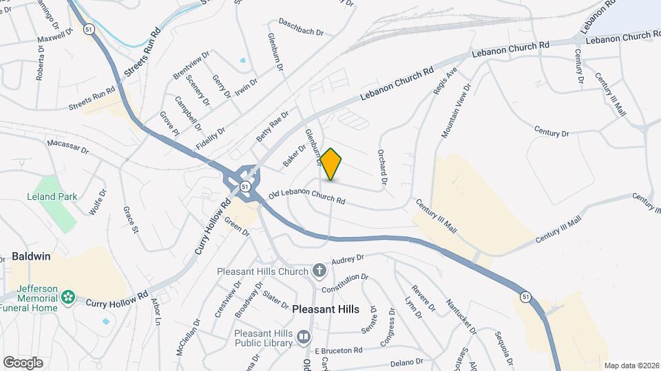 116 Orchard Dr Map and Location Details