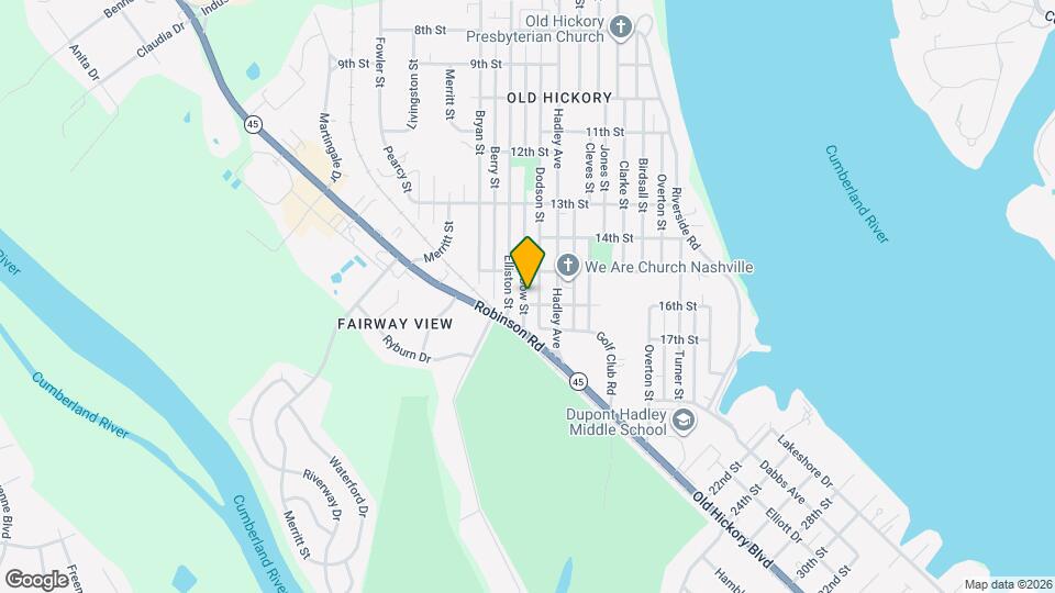 1509 Debow St Map and Location Details