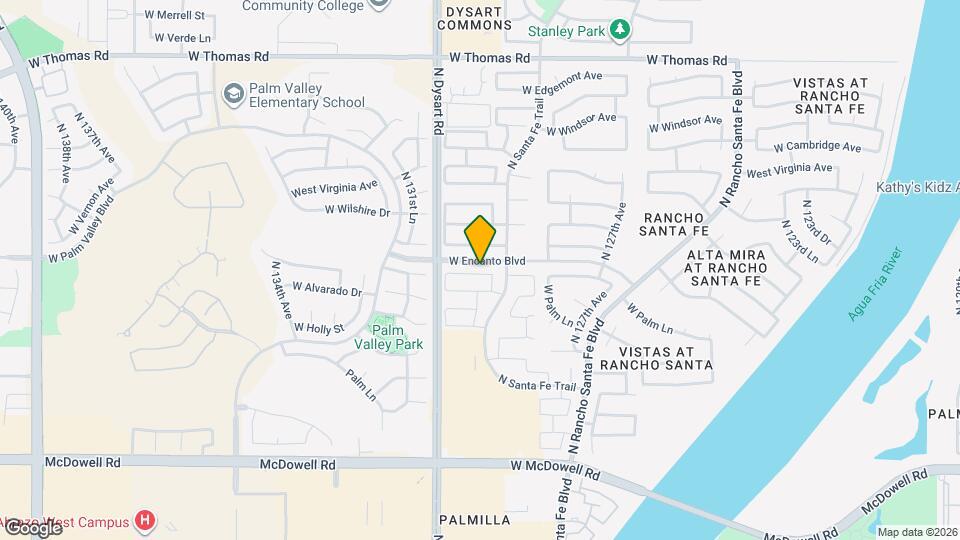 12866 W Alvarado Rd Map and Location Details