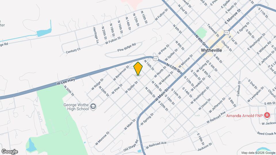 440 N 20th St Mapa y Detalles de la Ubicación