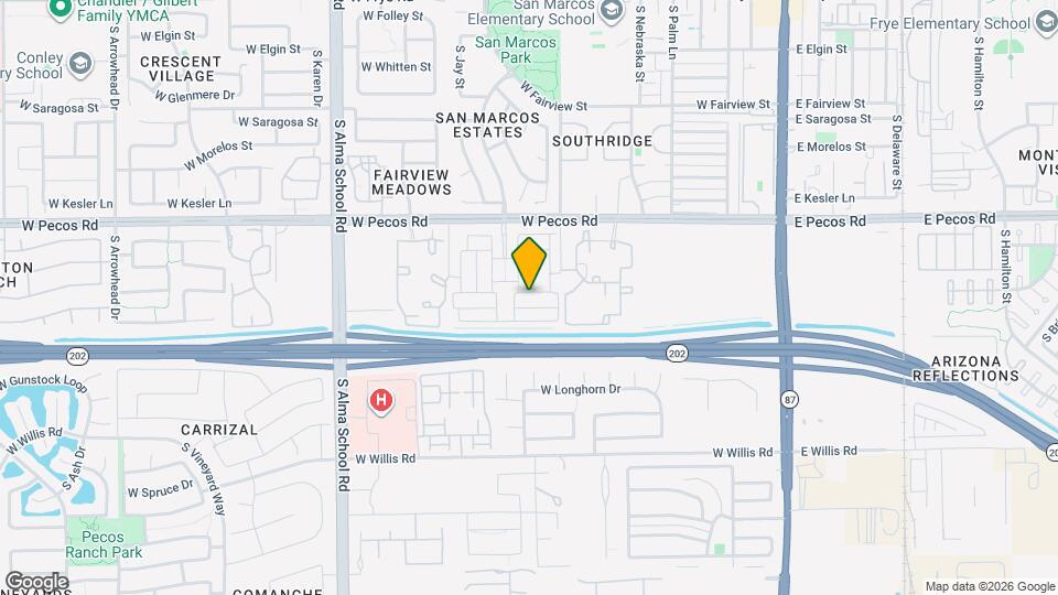 657 W Browning Pl Map and Location Details