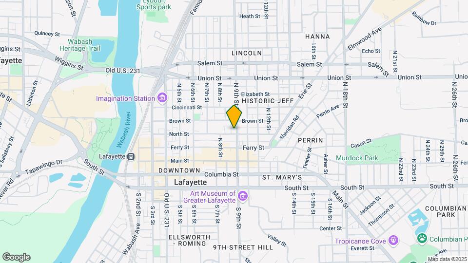 400 N 9th St, Unit Big Time Betty Map and Location Details