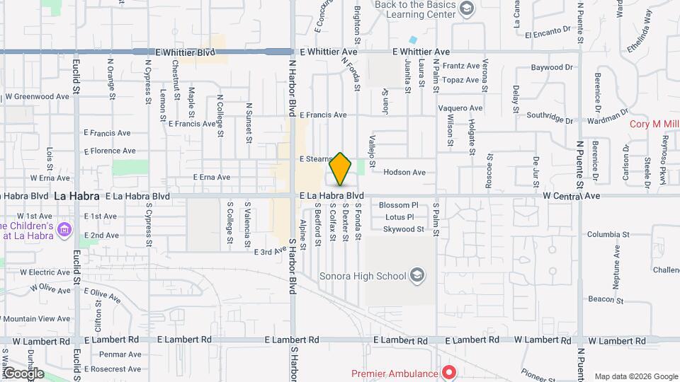 1400 Estate Dr Map and Location Details