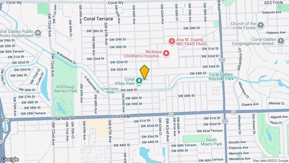 6345 SW 35th St Map and Location Details