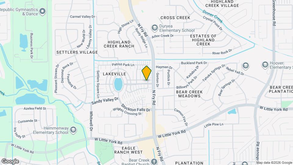 20503 Providence Point Dr, Unit 204 Map and Location Details