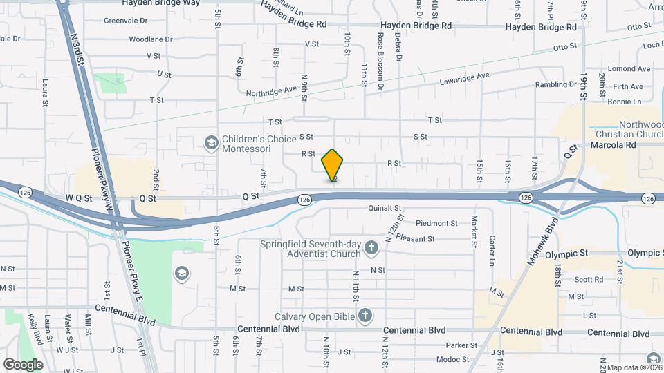 1816 10th St Map and Location Details