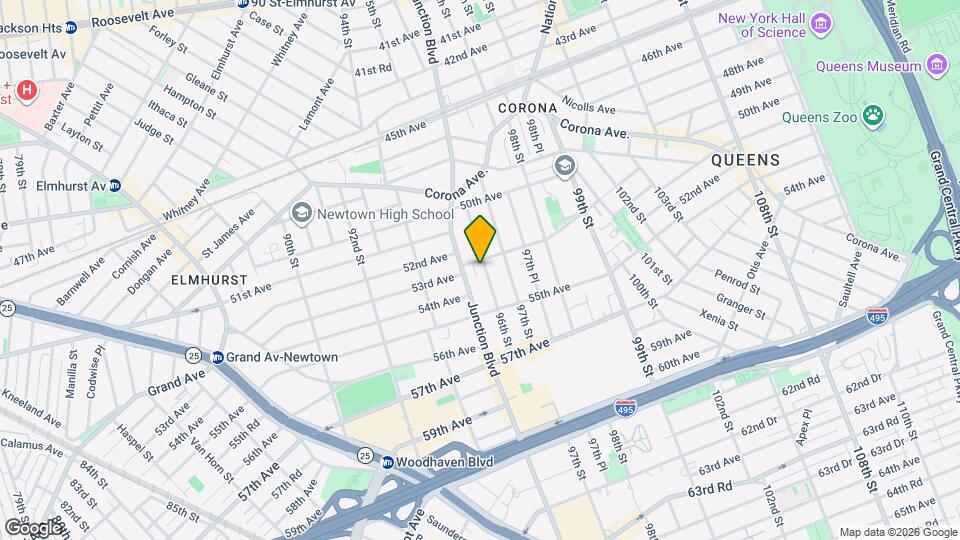 53-14 96th St Mapa y Detalles de la Ubicación