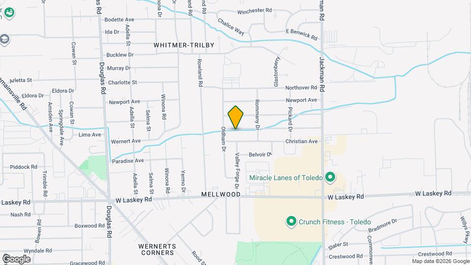 2023 Welker Ave Map and Location Details