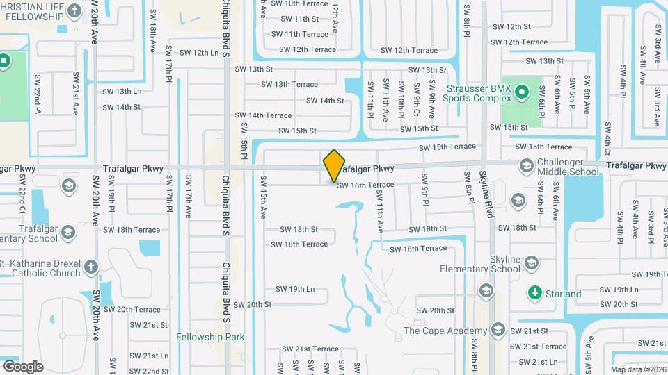 1131 SW 16th Terrace Map and Location Details