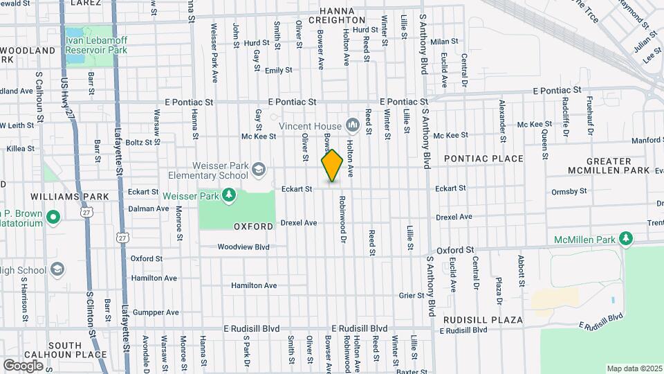 3035 Bowser Ave Map and Location Details
