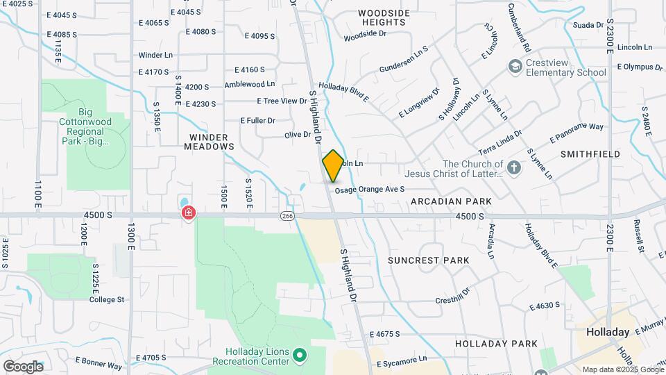 1759 E Osage Orange Ave Map and Location Details