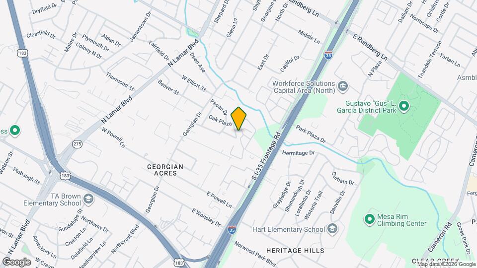 8503 Rosemary Ln Map and Location Details