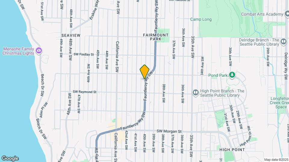 5915 Fauntleroy Wy SW Map and Location Details