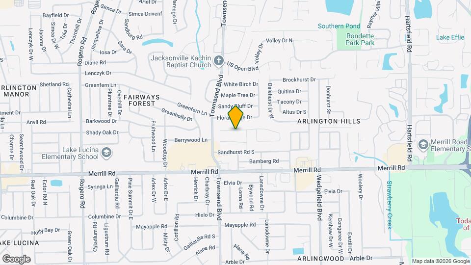 7248 Stonehurst Rd N Map and Location Details