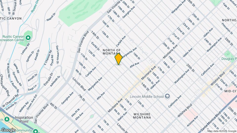 517 Euclid St Map and Location Details