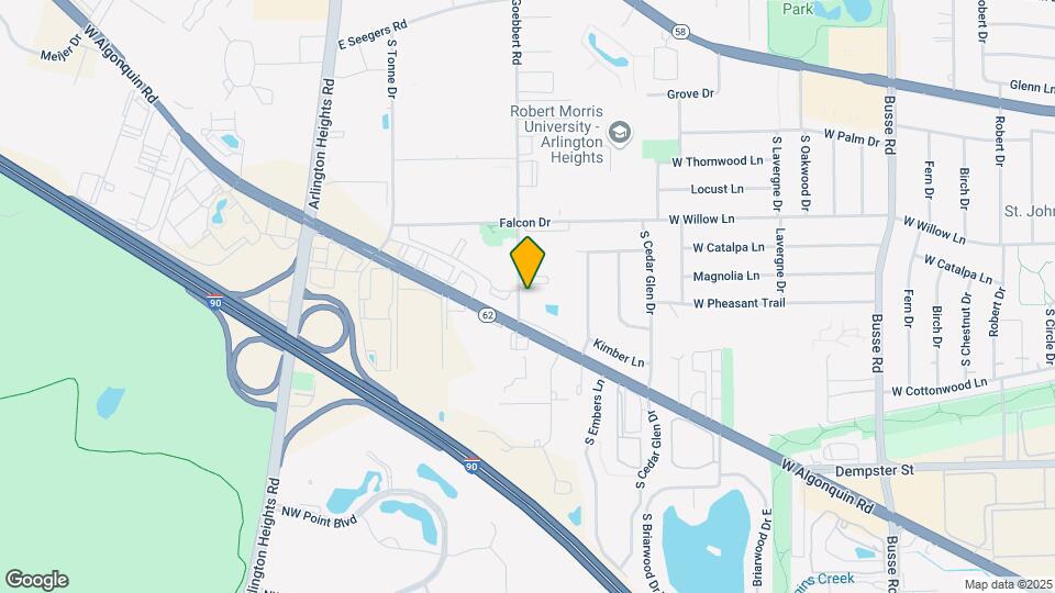 2419 S Goebbert Rd Map and Location Details